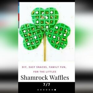 NIB Mini Heart Waffle Maker, Warranty,